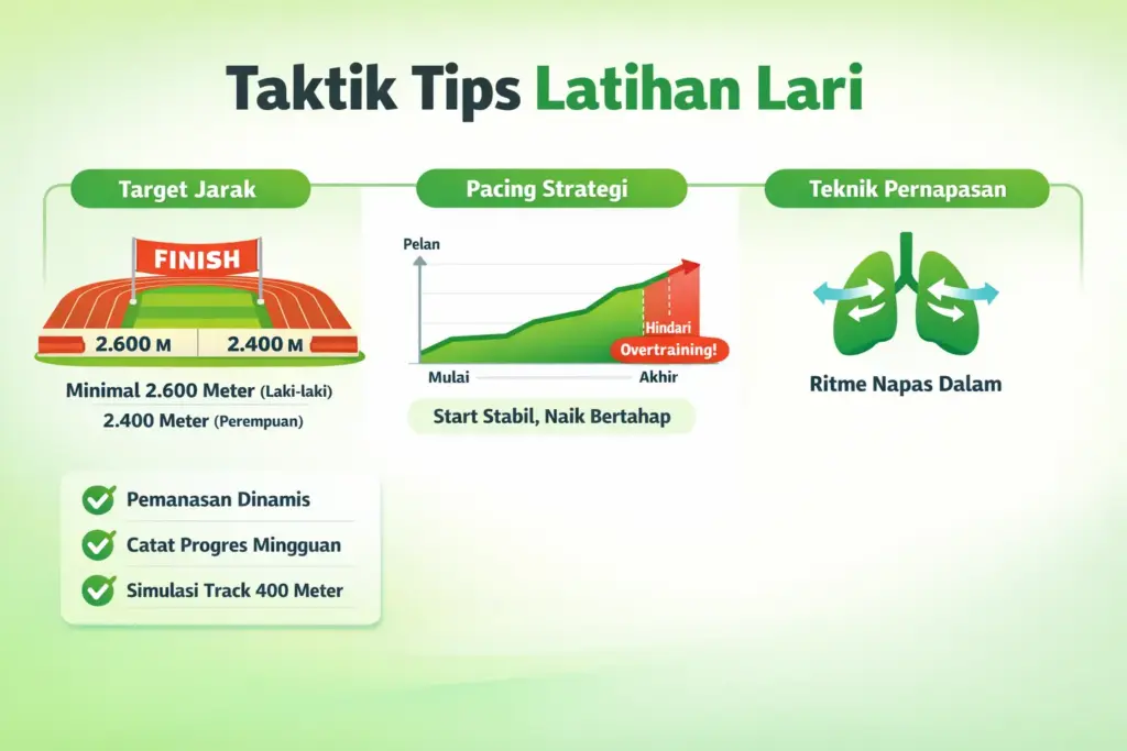 7 Tips Lari 12 Menit agar Lolos Tes Kebugaran dengan Mudah