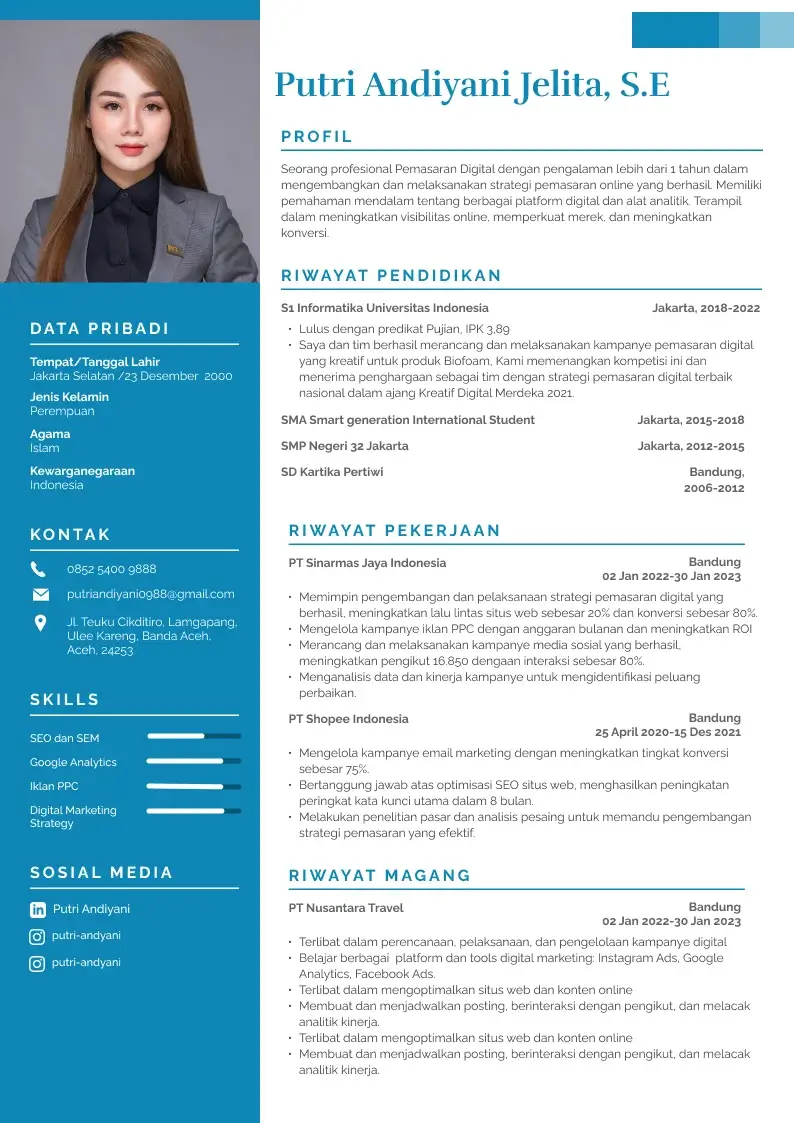 7 Tips Membuat CV Menarik agar Dilirik HRD dan Lolos Seleksi