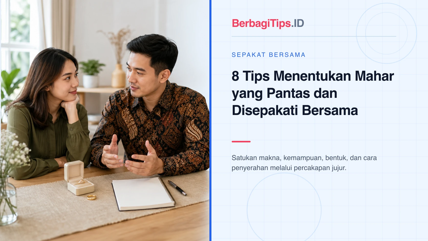 8 Tips Menentukan Mahar yang Pantas dan Disepakati Bersama